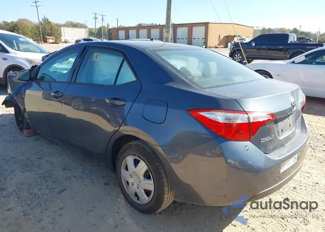 2015 Toyota Corolla L from USA, damaged, VIN 2T1BURHE5FC311391